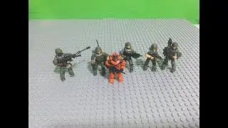 The Halo Marine Platoon Pack New Set Stop Motion