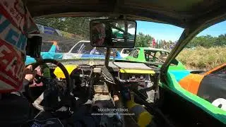 Stock-Car Aldersbach 2025 | Lauf 13 Onboard #739 | DMM - Verbaut &uuml;ber 1800ccm