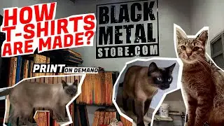 BLACK METAL STORE - Print on Demand (HowT-shirts are made)