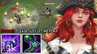 FULL AP MISS FORTUNE SUPPORT BULLIES THEM WITH NO COUNTERPLAY (HILARIOUS)