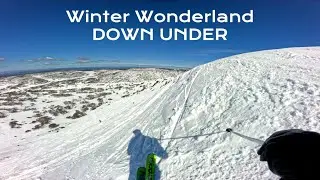 Perisher | Living The Postcard | Vista Olympic T-Bar | Double Blue-Black Diamond SKIING POV