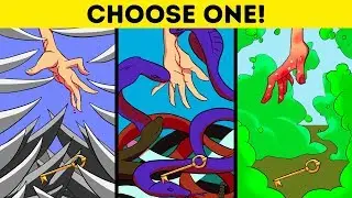 CHOOSE ONE TO ESCAPE! HARD RIDDLES WITH ANSWERS TO BOIL YOUR BRAIN