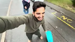Dropping My Friend at the Airport for Finland from UK
