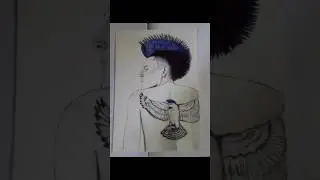 cobra kai  character hawk .. #shortvideo #art #artclothing #drawing