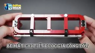 V8 ENGINE DODGE CHARGER 2400 PCS + MOTORS #saigonbrick #blockbuilding #technic