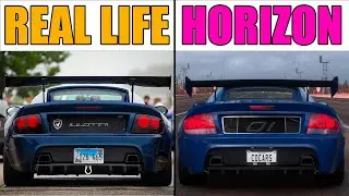 Twin Turbo V6 Engine IRL vs. Forza | Rossion Q1 Sound Comparison