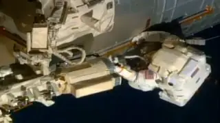 Full ISS Spacewalk EVA US 42 Coverage (Whitson and Fischer)
