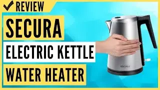 Secura Double Wall Stainless Steel Electric Kettle Water Heater Review