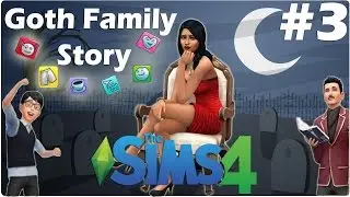 The Sims 4 Goth Family Story (ROMANA/HD) #3