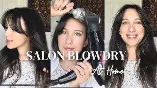 HOW TO GET A SALON BLOWDRY AT HOME | EASY AND IN UNDER 20 MIN
