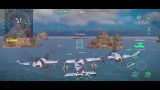modern warships playing by uss Arkansas and buying and set cn type 071