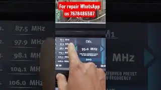 Scorpio music system repair 😊 | Scorpio touch problem | #carstereo #scorpio