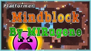 Mindblock (By MIRugene) [All Coins] | Geometry Dash