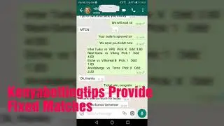 Real! Fixed matches