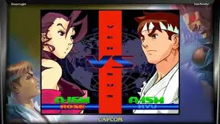 Street Fighter&reg; 30th Anniversary Collection Sheepsmuggler (Rose) vs SuperMarioRyu (Ryu)