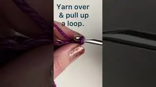 How to: Extended Single Crochet Stitch