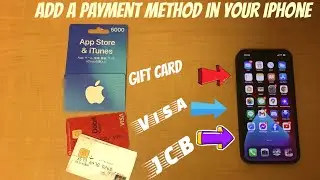 How to add payment method in Apple ID/ add any card and iTunes gift card on Apple ID /Apple ID 2021