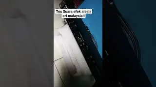 Suara efek alesis original malaysia!!!