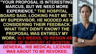 Supervisor stole my medical research for 2 years - I took his license from Boston. REVENGE