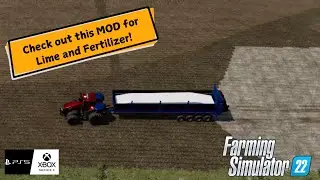 Check out this MOD for Lime and Fertilizer in FS22