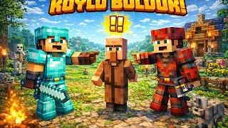 Minecraft Better MC T&uuml;rk&ccedil;e K&ouml;yl&uuml; Bulduk ve &Uuml;sse Getirdik! 🧑 🌾B&ouml;l&uuml;m 5
