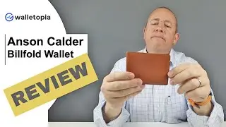 Anson Calder nails it again with their Billfold wallet, but it&rsquo;s $145