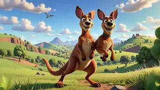 A Kangaroo Who Loved to Jump 🦘🎉 | Fun Kids Story | Preschool Educational Video