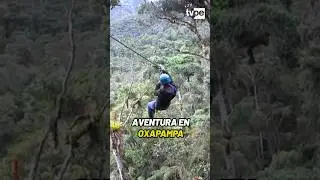Acompa&ntilde;a a Manolo en su emocionante experiencia en canopy. 🌳🤩 #Aventura #TurismoPeru #Oxapampa