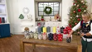 Temp-tations Set of (3) Lidded Canisters on QVC