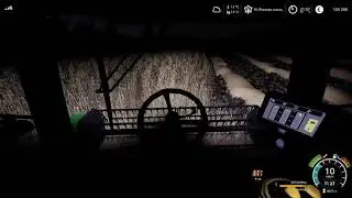 (PS4 Pro) FS19 La Coronella с производствами #21 John Deer W330 Ночная уборка пшеницы