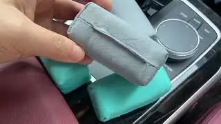 Lucullan Car Detailing Suede Sponge Applicator Use With Ceramic Coatin