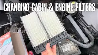 Changing Cabin & Engine Filters in a 2006 Honda Civic
