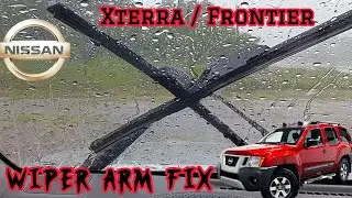 Nissan Xterra / Frontier wiper arm fix. Wiper arms tangled or won't move