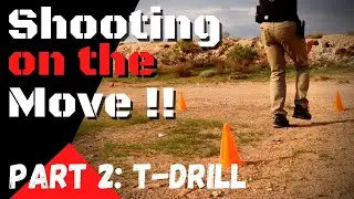 Shooting on the move drill