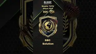 Weekly TOTS Player Pick SBC - Ea Sports FC 24