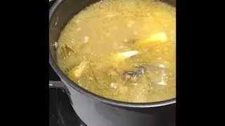 Redfish Head Soup!