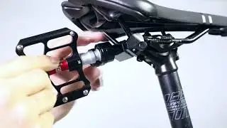 dymoece folding bike quick release pedals