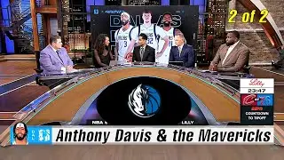 NBA Shams Charania Updates Anthony Davis Injury Status and Mavericks Trade Rumors! Part 2 of 2