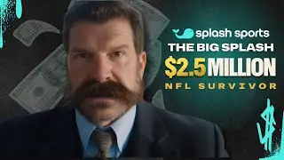 Mustache Man | The Big Splash | $2.5M NFL Survivor Contest (Only on Splash Sports)