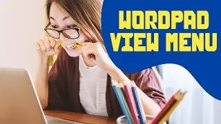 view menu and hepl menu  in wordpad😍😎||#wordpad #chetan sir #cnd learn