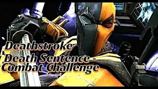 Injustice Deathstroke it's very strong - Batman: Arkham Origins (Flawless Combat)