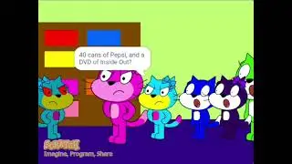 Poppy cat and Rarity cat behaves at Walmart ungrounded