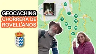 🥾 Ruta de GEOCACHING a la chorrera de Rovellanos