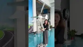 SMARAAD horizontal wind turbine M3,suitable for installation on rooftops, farms, and yards.