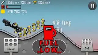 Hill Climb Racing: Highway on Police Car 14723m