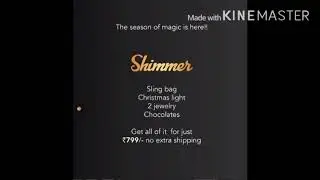December Frizeal shimmer Box 2018 | Discount code | Good Products | pooja |