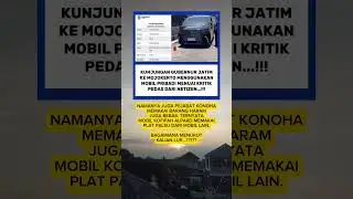 GUBERNUR PAKAI PLAT MOBIL PALSU #news #dki #viral #beritaterkini #fypshort #funny #jatim #surabaya