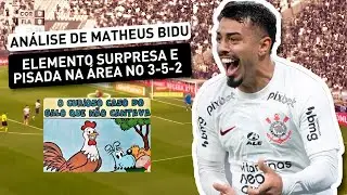 An&aacute;lise de Matheus Bidu: Elemento surpresa e a pisada na &aacute;rea