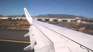 Ryanair Landing at Gran Ganaria Aeropuerto LPA HD