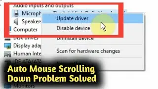 Fix Windows 10 Auto Mouse Scrolling Down Problem Solved